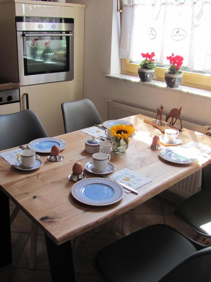 #7 Ferienhaus Mit Schlossblick Trunkelsberg Fuer Max 6 Personen,Kueche Komplett Eingerichtet, 2 Baeder 3 Schlafzimmer Top-Ausstattung Екстериор снимка