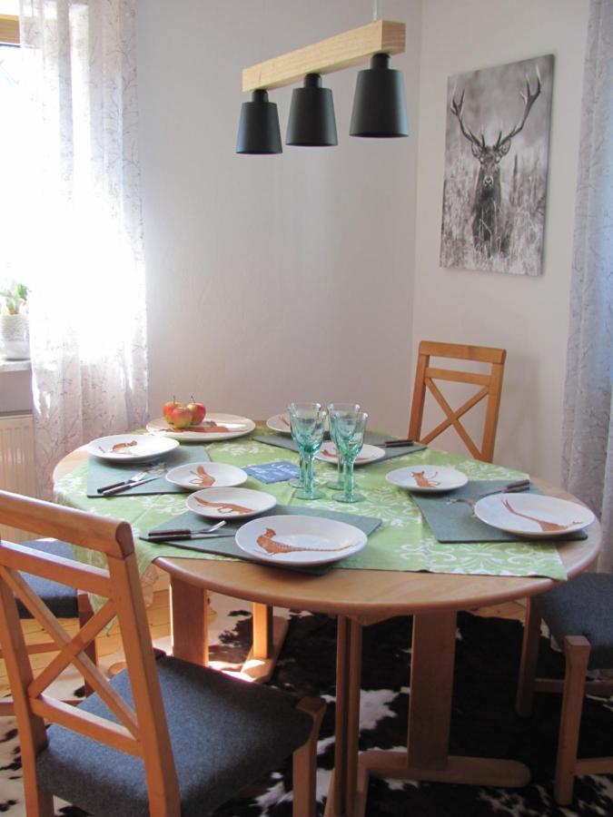 #7 Ferienhaus Mit Schlossblick Trunkelsberg Fuer Max 6 Personen,Kueche Komplett Eingerichtet, 2 Baeder 3 Schlafzimmer Top-Ausstattung Екстериор снимка